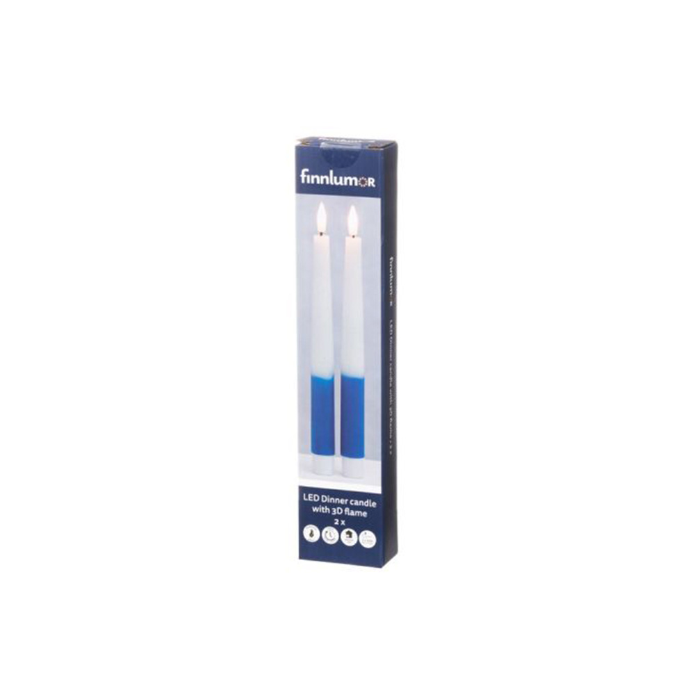 LED 3-D ITSENÄISYYS ANTIIKKIKYNTT.2kpl LED 3-D ITSENÄISYYS ANTIIKKIKYNTT.2kpl