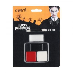 HALLOWEEN VAMPYYRI KASVOVÄRISETTI