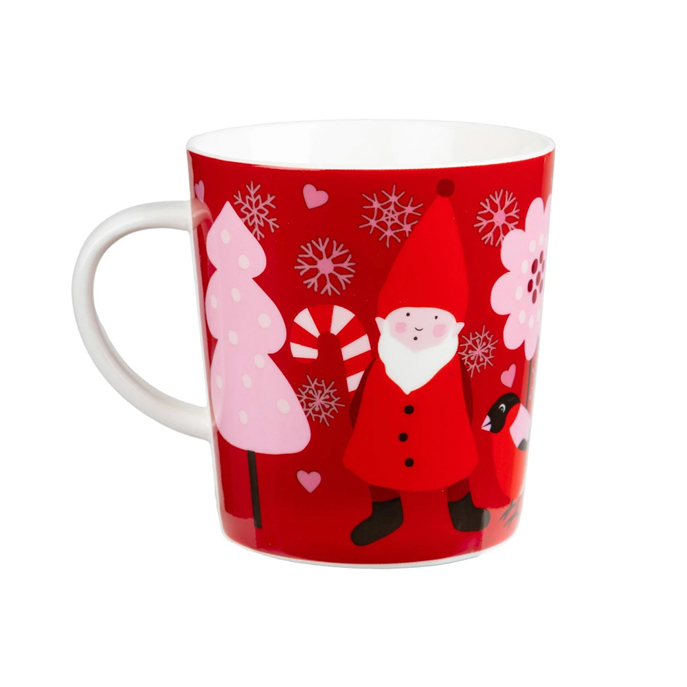 TONTTUMUKI 3DL punainen TONTTUMUKI 3DL punainen