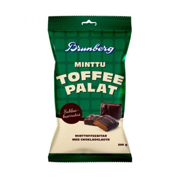 BRUNBERG MINTTU    TOFFEEPALAT 200g