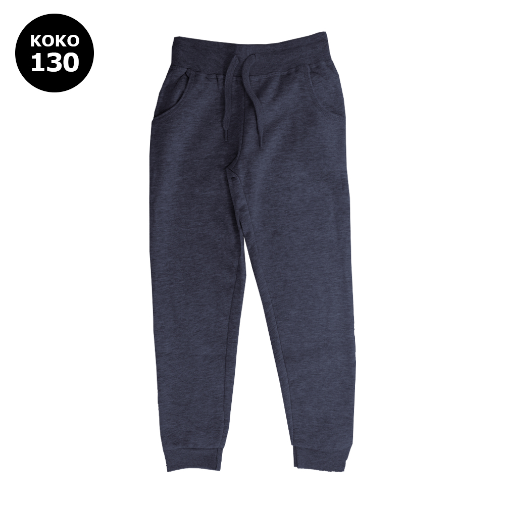 L Collegehousut    sininen 130