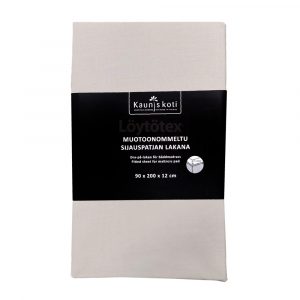 ALUSLAKANA 90x200+ 12cm beige