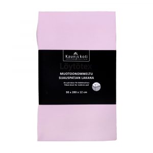 ALUSLAKANA 90x200+ 12cm pinkki