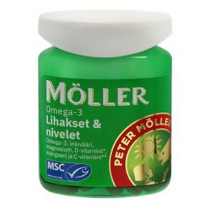 MÖLLER OMEGA-3     LIHAKSET&NIVELET 60