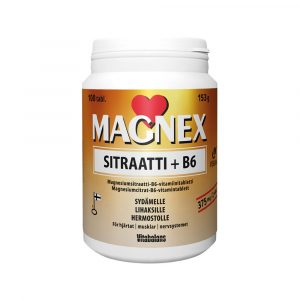MAGNEX SITRAATTI+B6 150TABL.