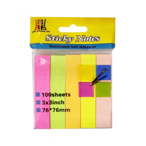 MUISTILAPPU 5-OS.  76x76x10mm