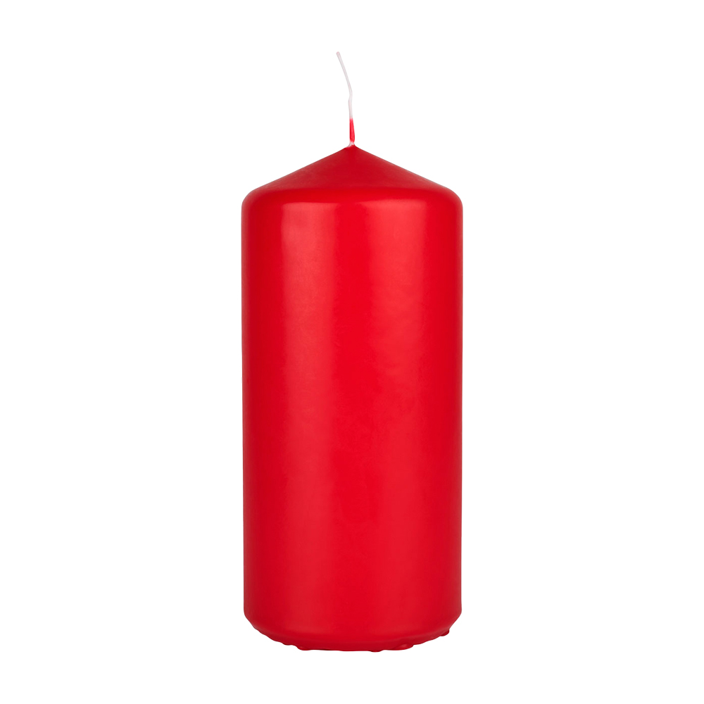 Pöytäkynttilä      15x7cm punainen