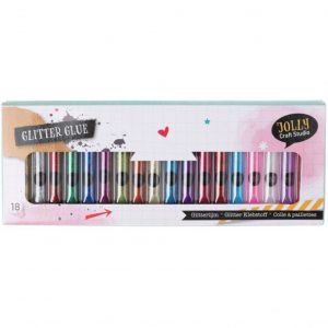 Glittergeeli 10ml  18kpl/pkt