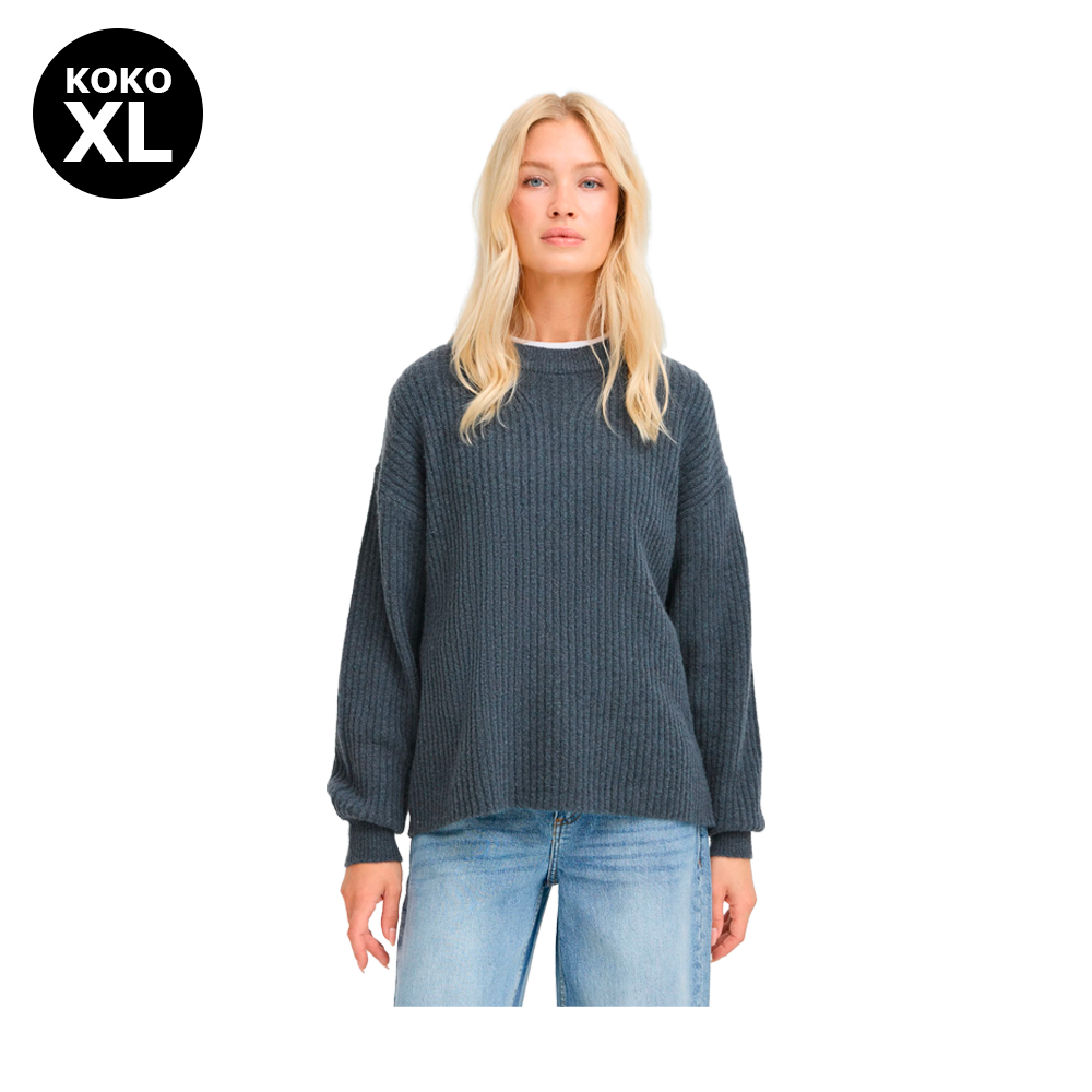 N Neulepusero raita harmaa XL