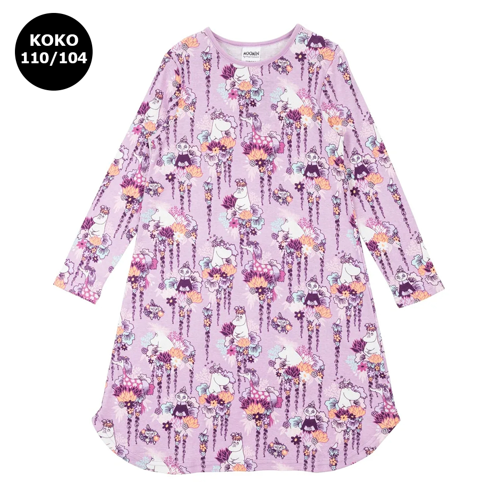 T yöpaita MUUMI    110/116 liila