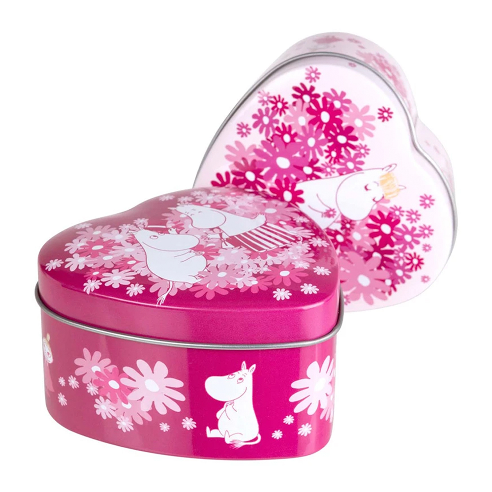 Sydänpurkki Muumi  kukkasydän