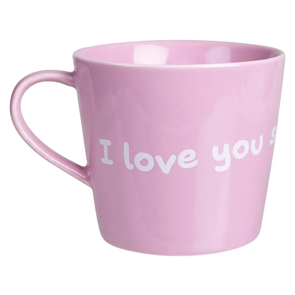 Muki 3,5dl SO MUCH roosa