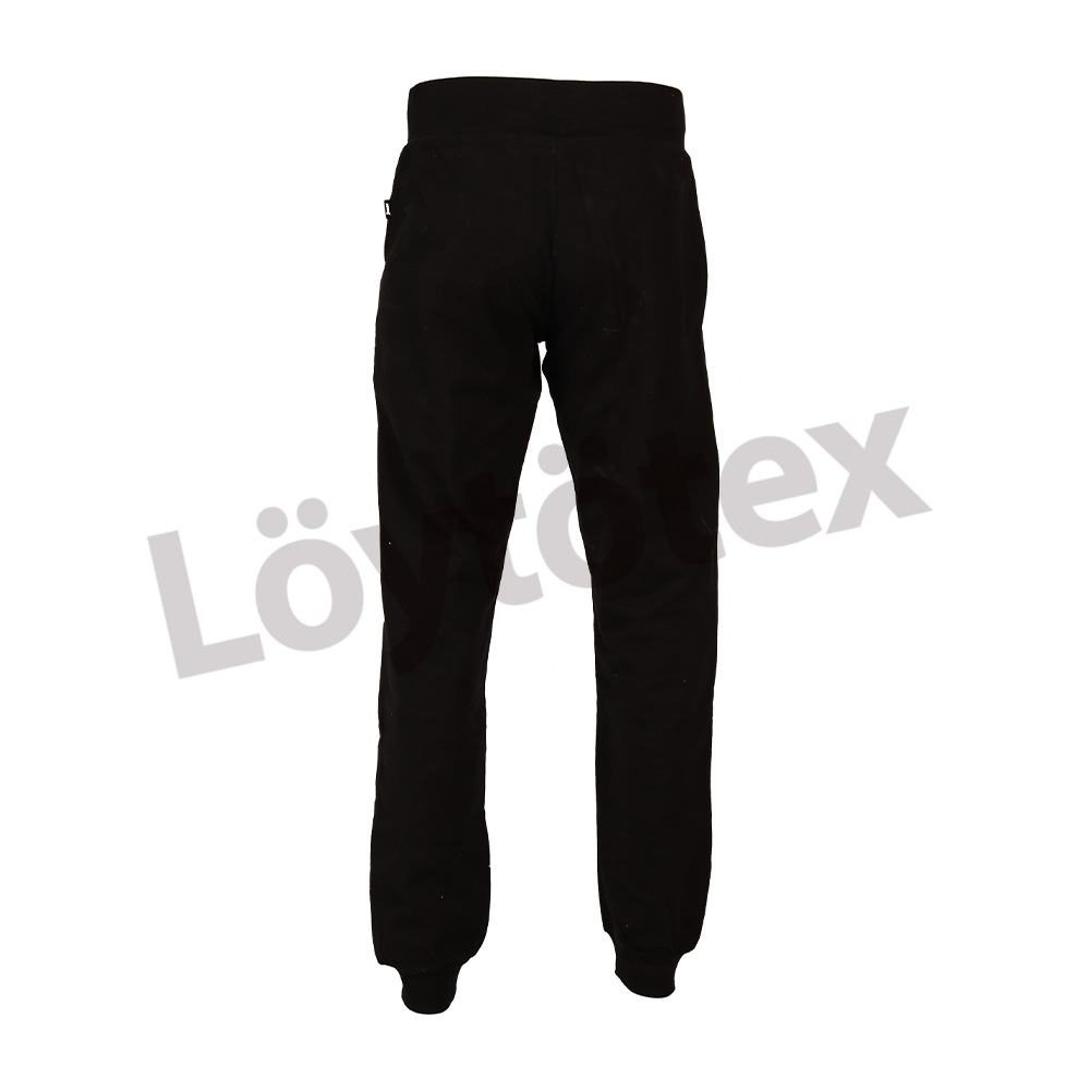 M collegehousut JAMES l musta M collegehousut JAMES l musta