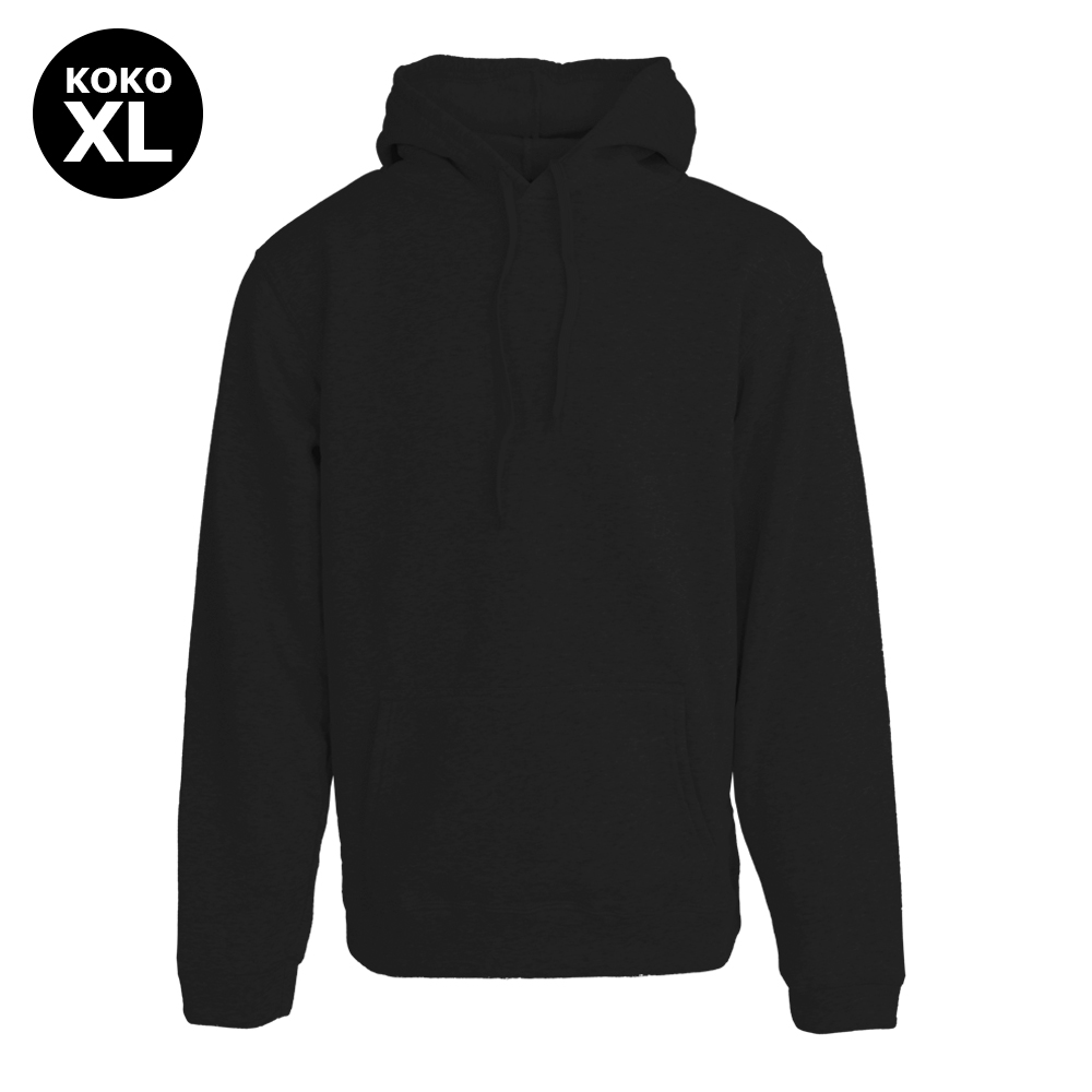 M Collegehuppari   musta XL