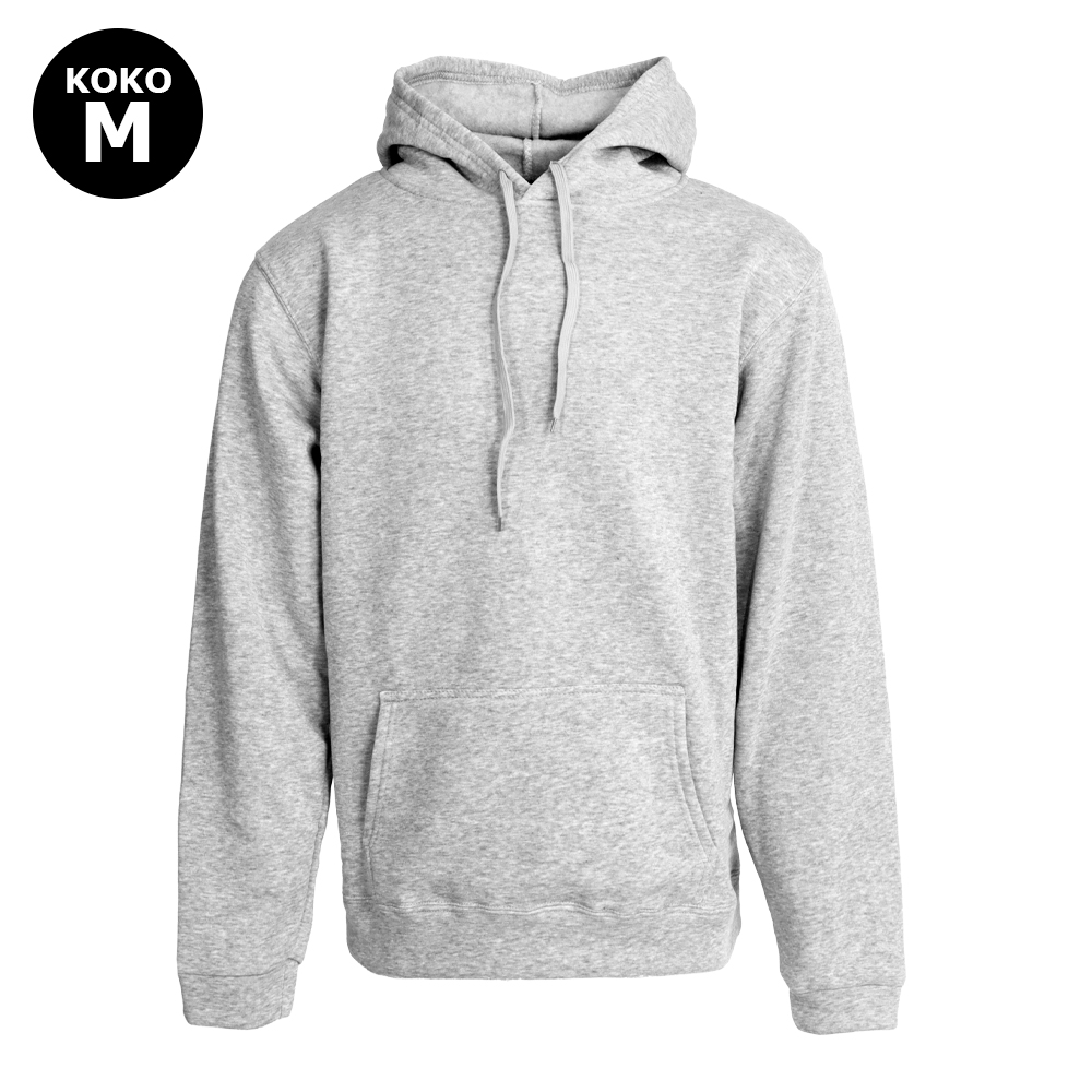 M Collegehuppari   vaaleanharmaa M