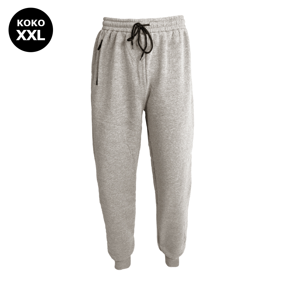 M Collegehousut    vaaleanharmaa XXL