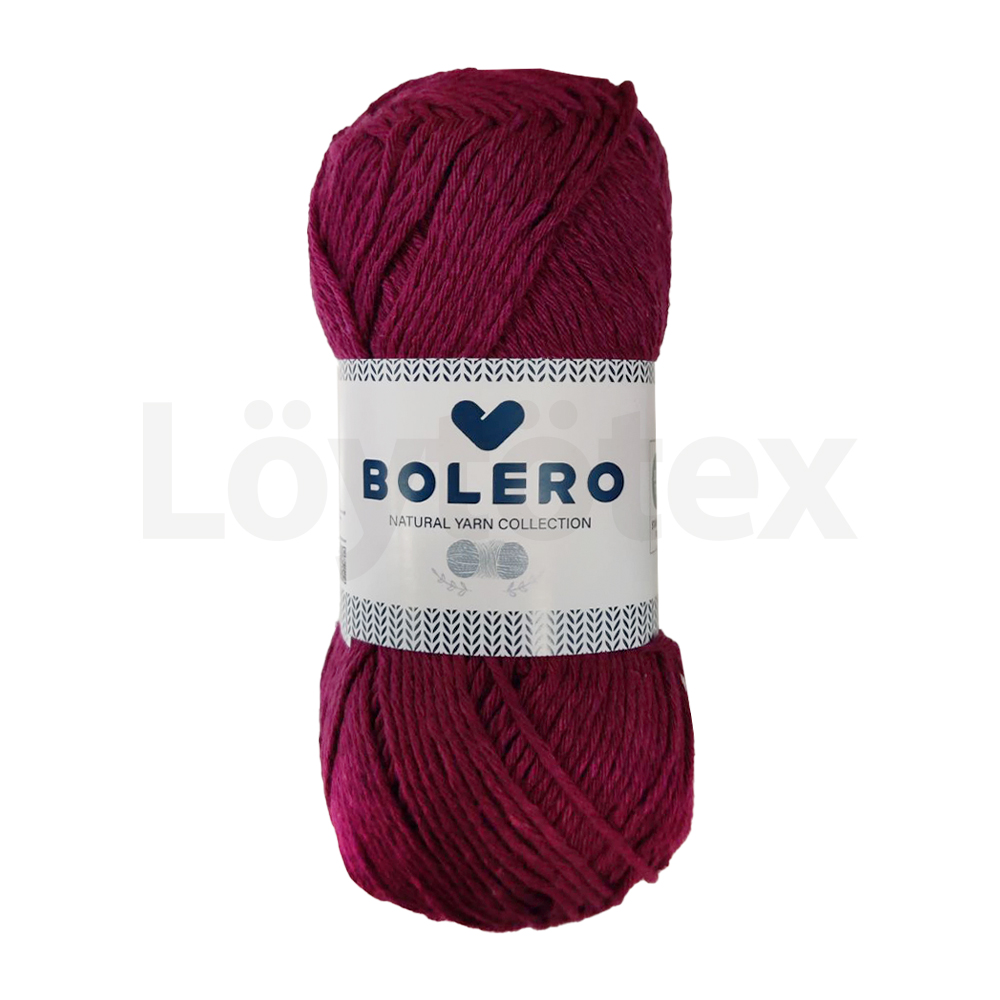 BOLERO Slim Cotton 50g 15 violet BOLERO Slim Cotton 50g 15 violet