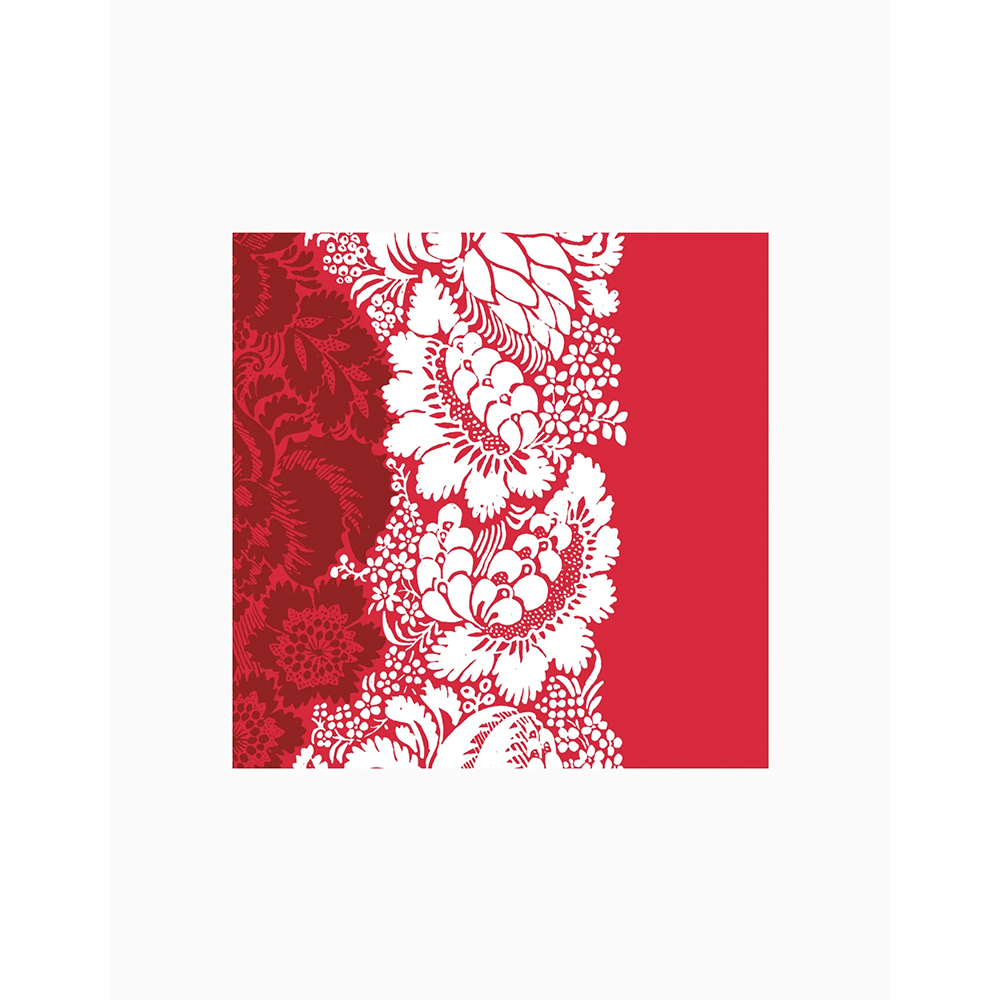 Lautasliina 33cm   Ananas punainen