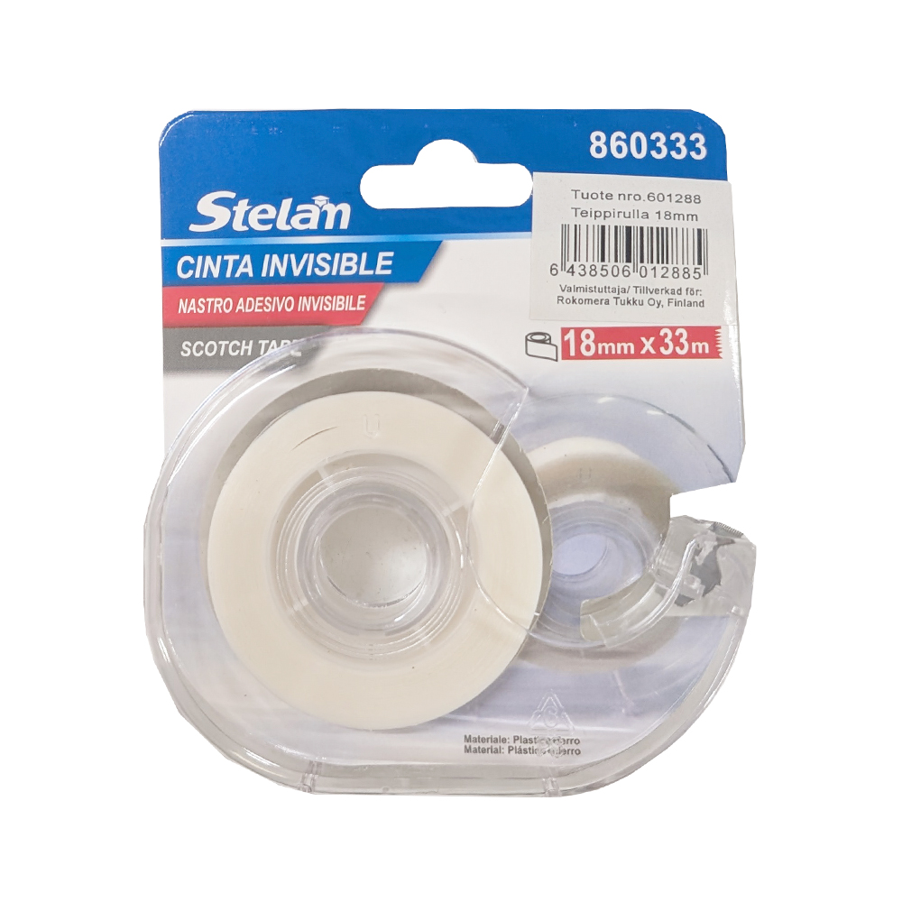 Katkokelateippi    18mm*33m näkymätön