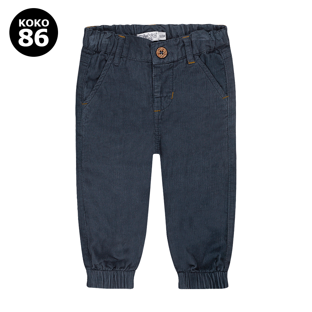 L Housut sininen   corduroy 86