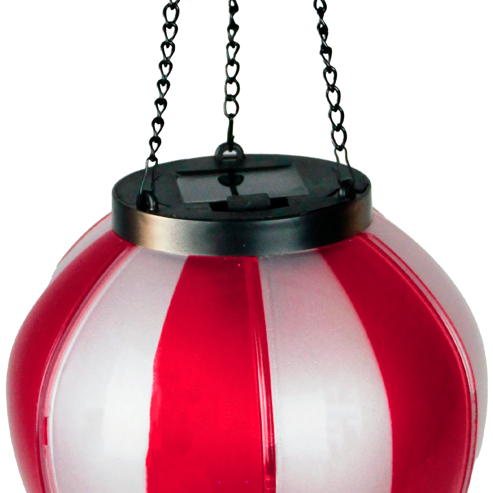 Kuumailmapallo 14x 48cm solar punavalk Kuumailmapallo 14x 48cm solar punavalk