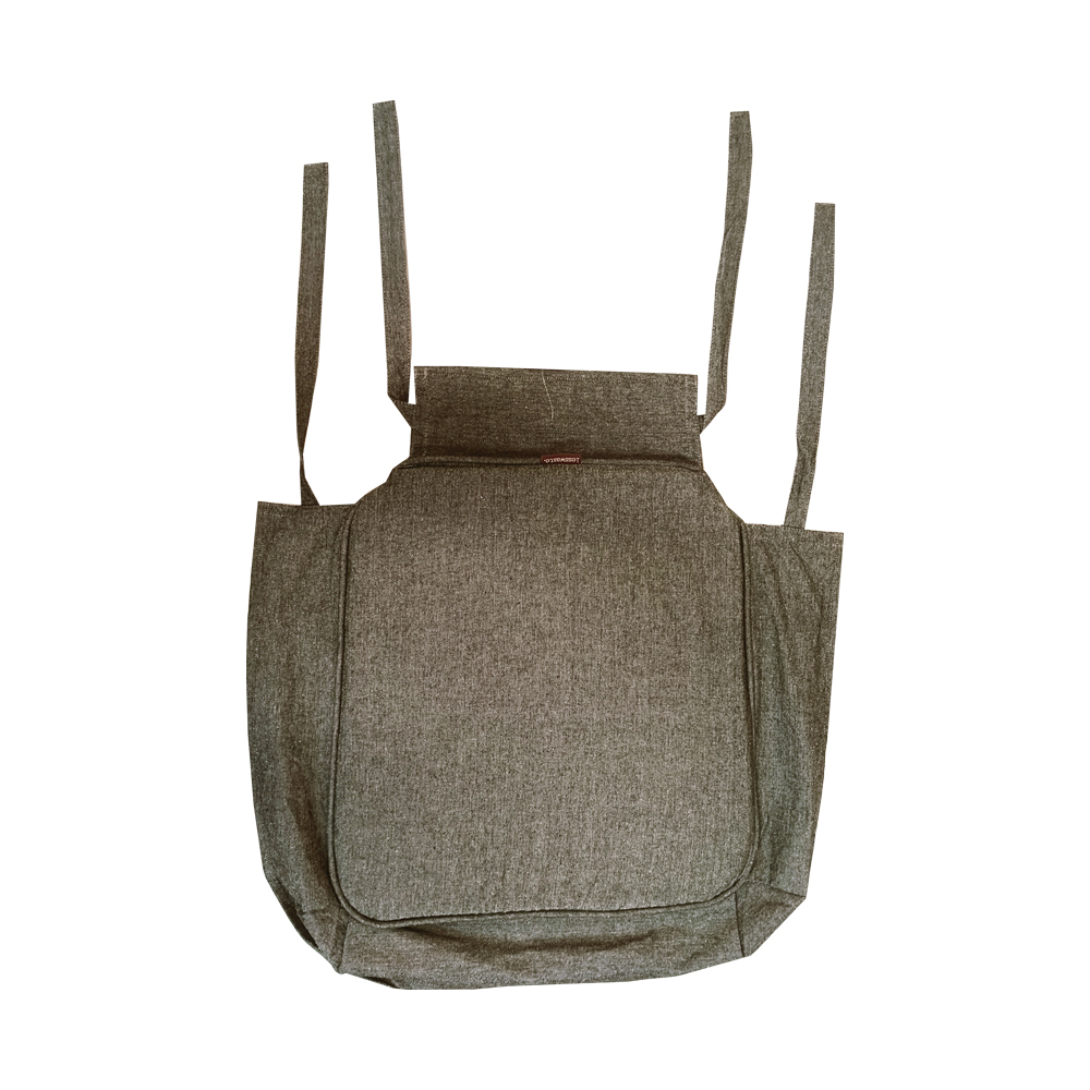 Istuintyyny 45x42cm helmalla grafit