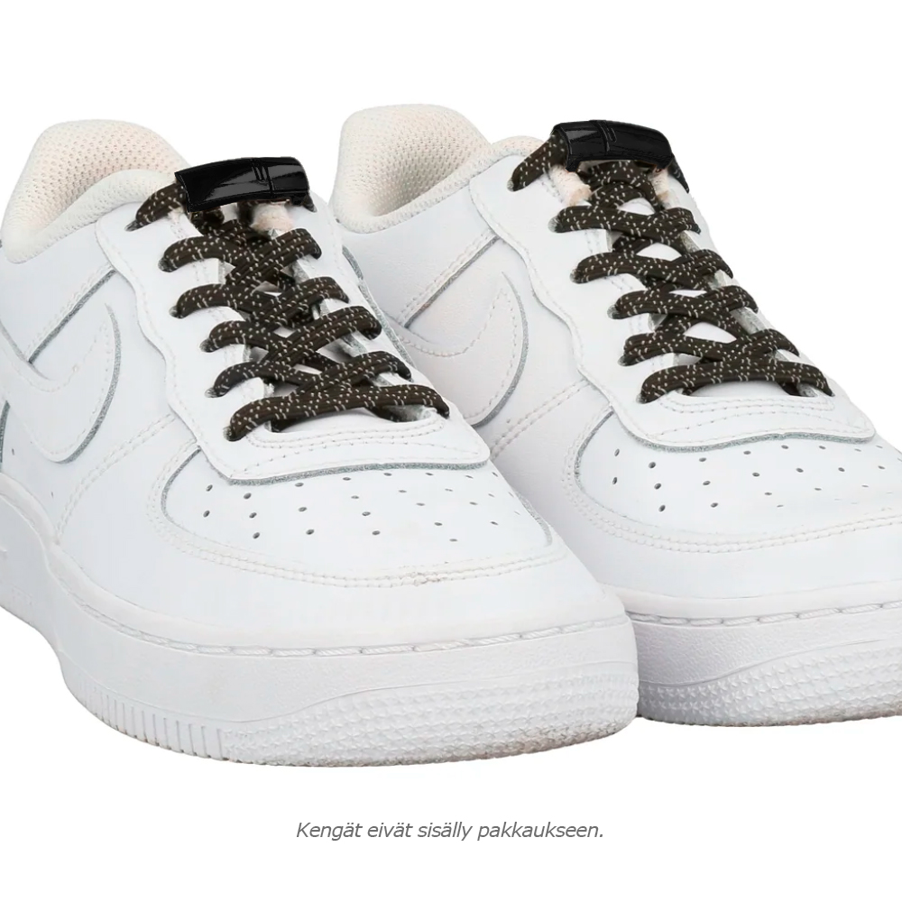 EEZYBEEZY venyvät kengännauhat black EEZYBEEZY venyvät kengännauhat black