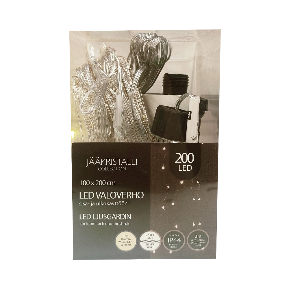 Valoverho 200Led   IP44 1x2m