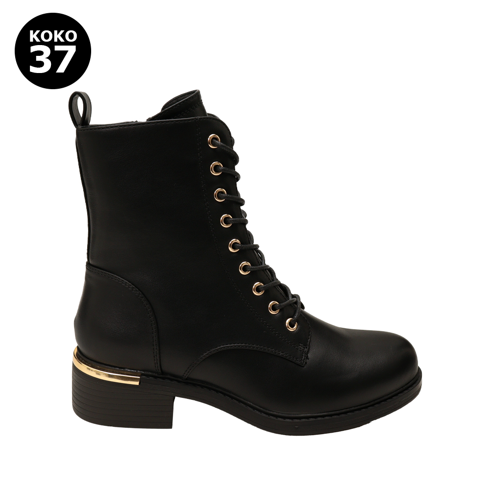 N Nilkkurit musta  kulta koristeet 37