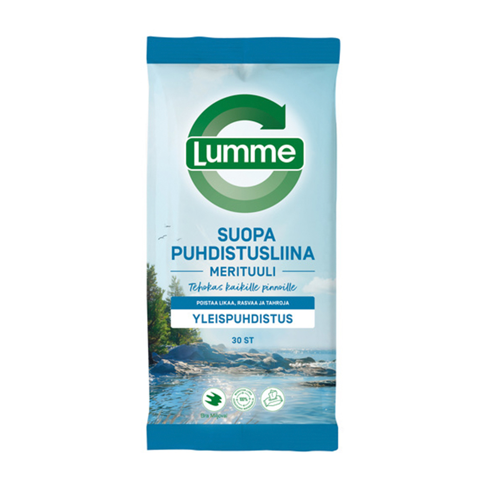 LUMME 30kpl        Suopapuhdistusliina