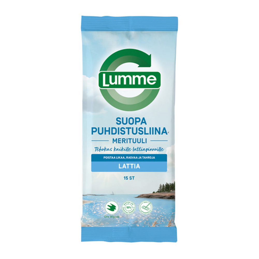 LUMME 15kpl Lattia Suopapuhdistusliina