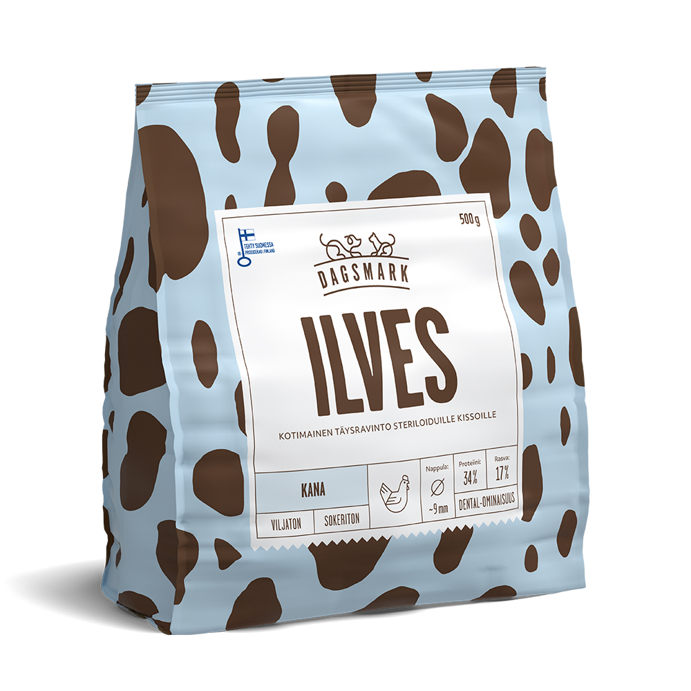 DAGSMARK Ilves 500g viljaton kana