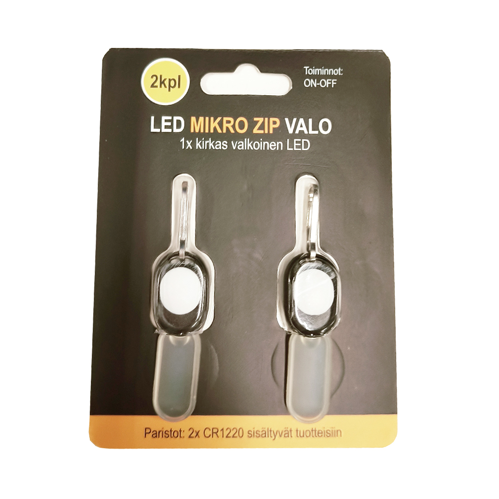 Led micro zip valo 2kpl