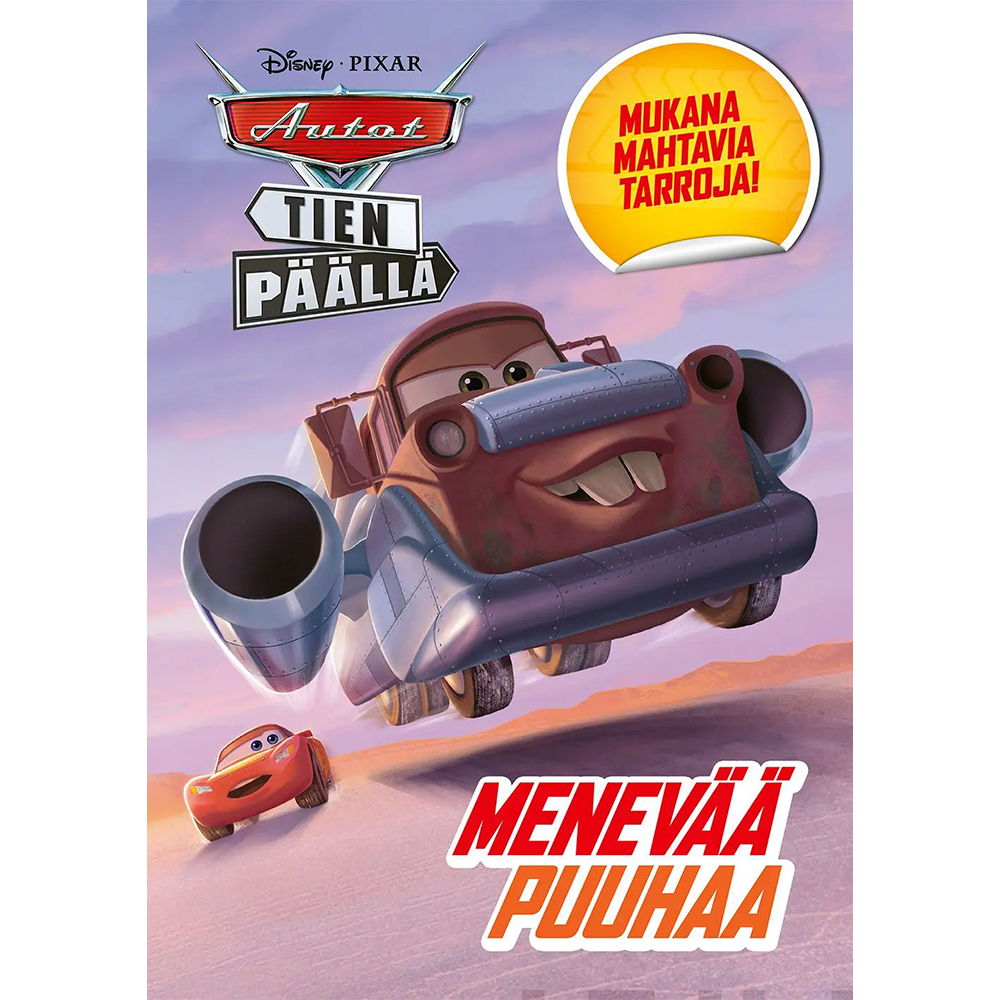 Puuhakirja Disney  Autot tien päällä