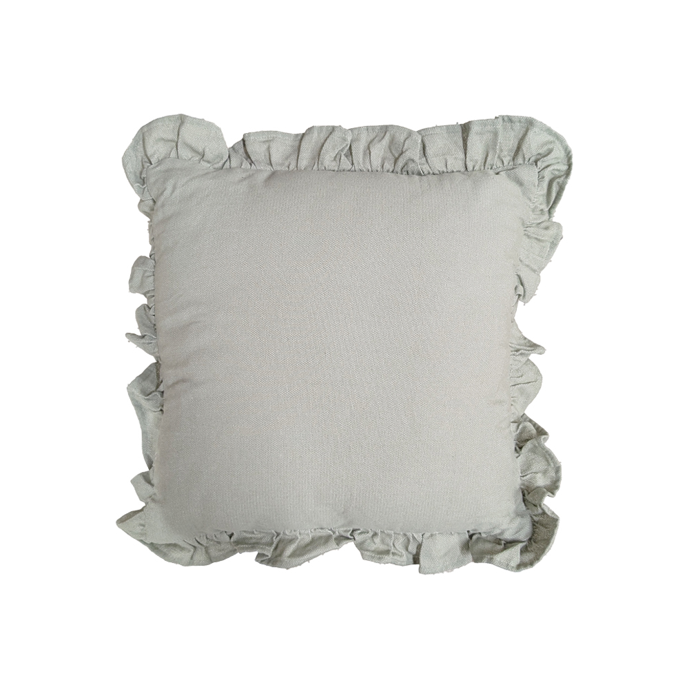 Tyyny 45x45cm      röyhelö vihreä