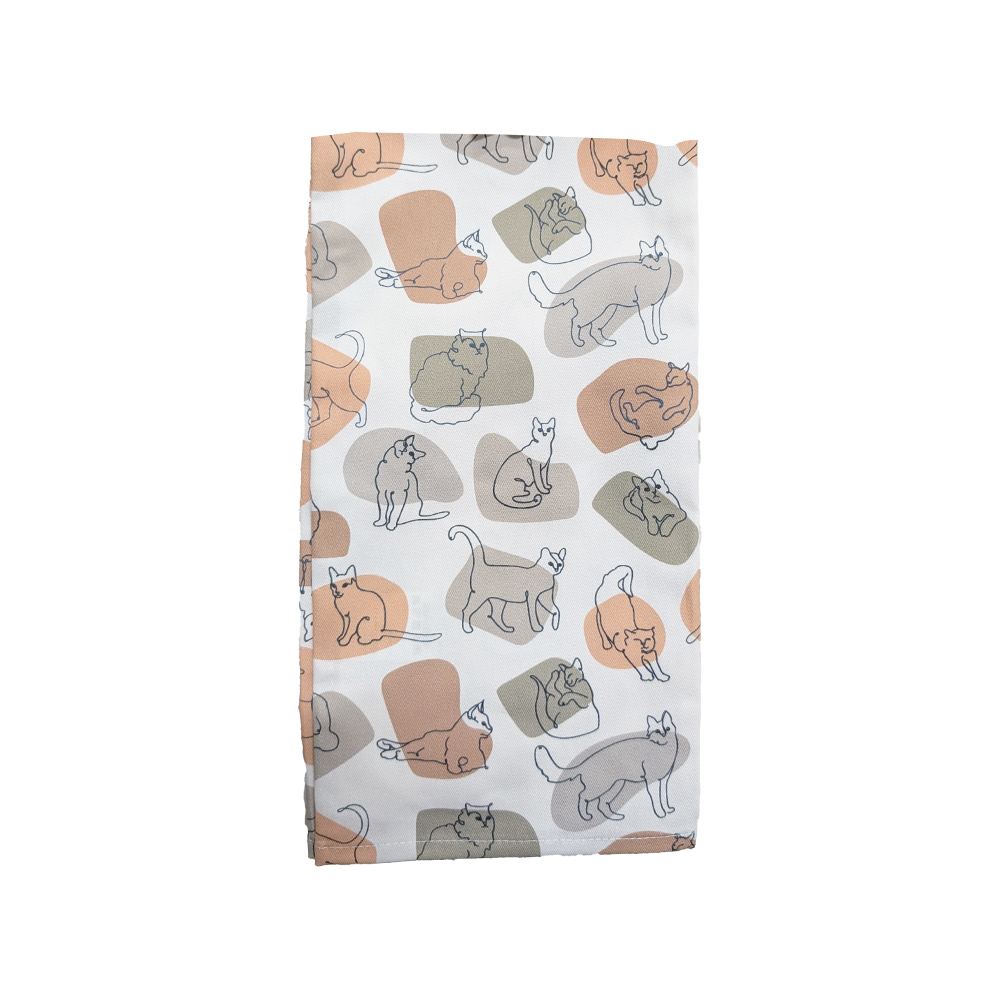 Keittiöpyyhe kissat 50x70cm