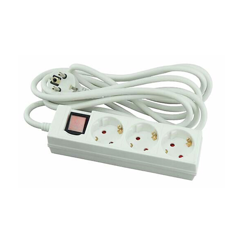 Jatkojohto 3-os/3m maad.kytkimellä