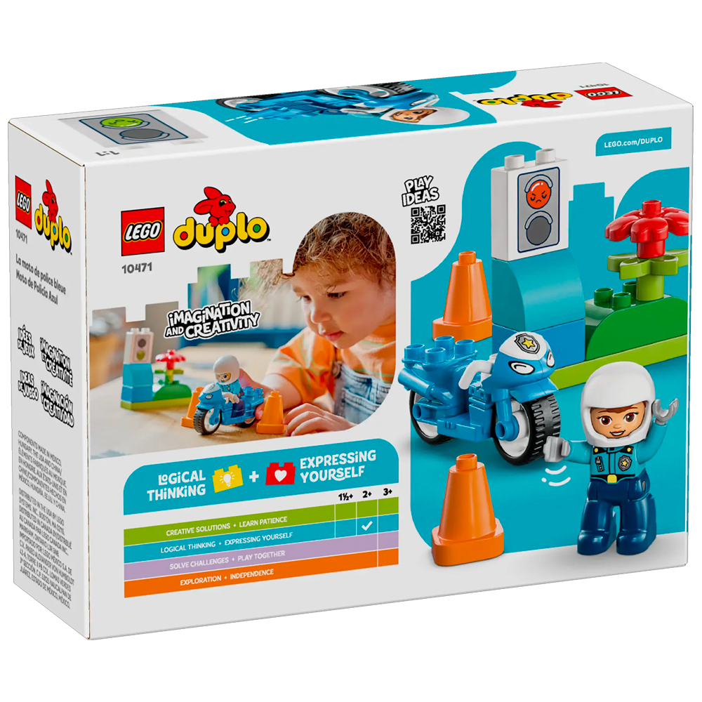 LEGO 10471 Duplo poliisimoottorip. LEGO 10471 Duplo poliisimoottorip.