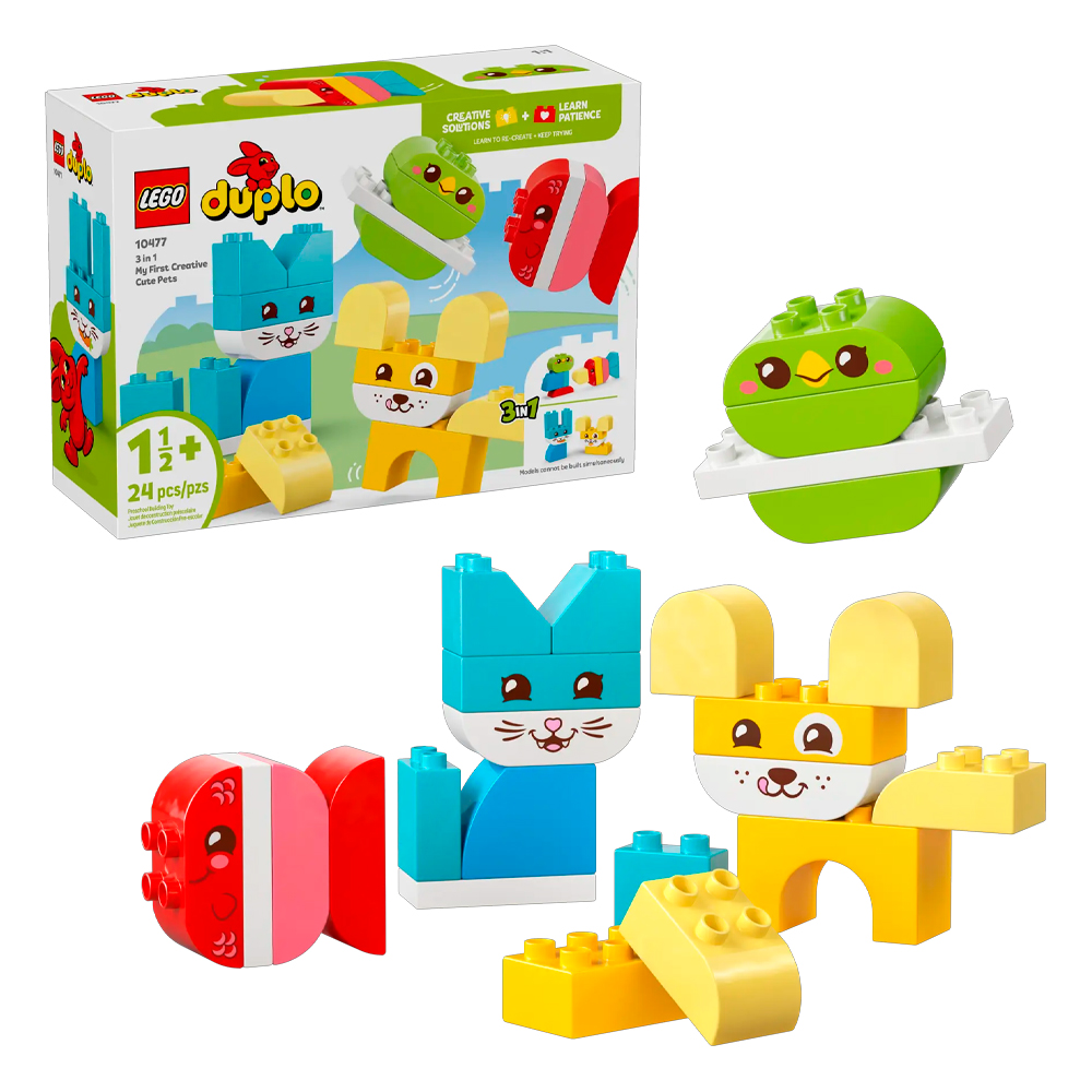LEGO 10477 Duplo   3in1 söpöt lemmikit