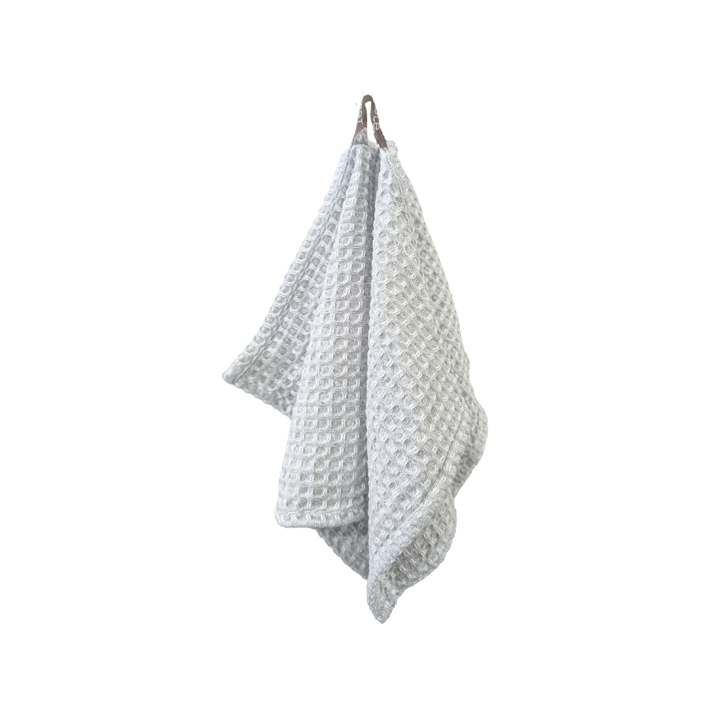 Pyyhe 30x50cm      vohveli harmaa