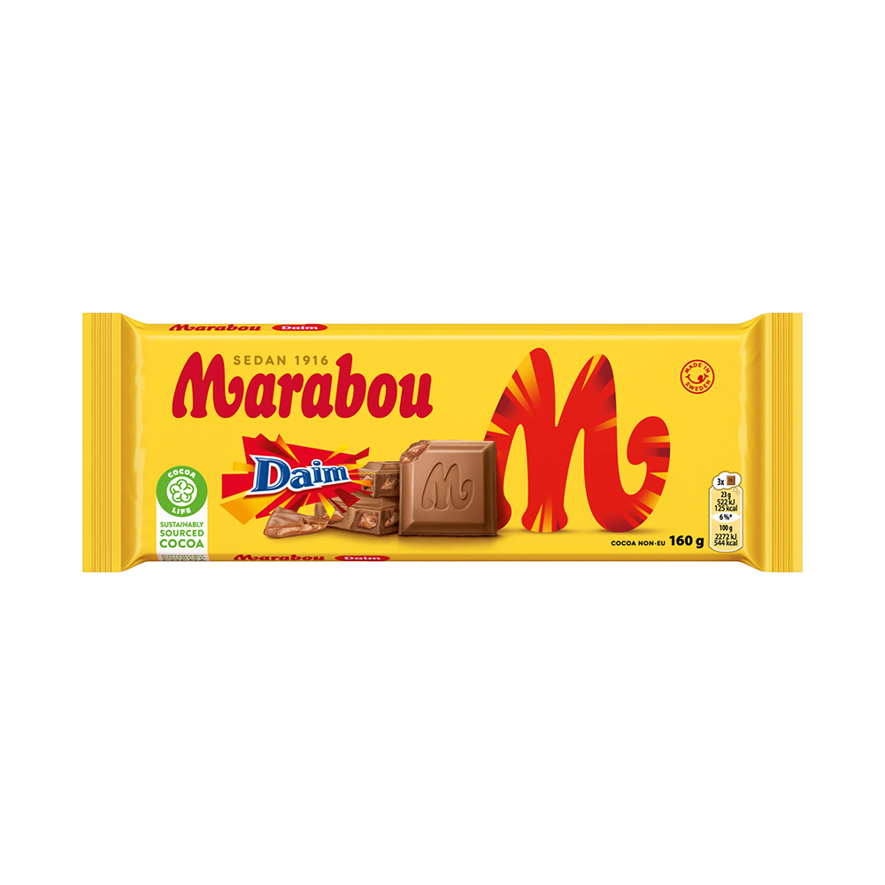 MARABOU Daim 160g  suklaalevy