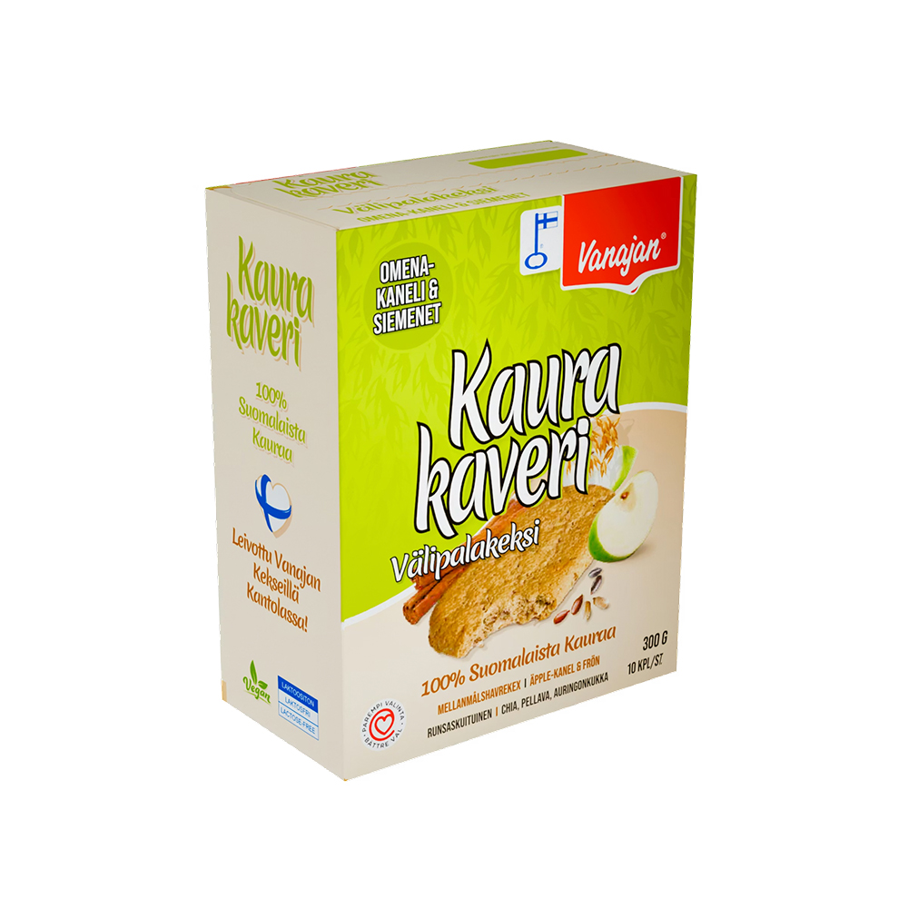 VANAJAN kaurakaveri omena-kaneli 10x30g