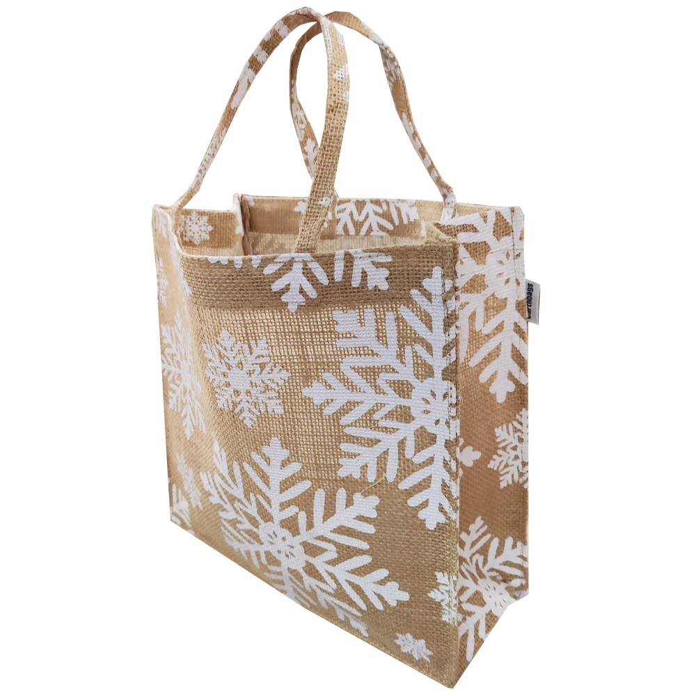 Lahjakassi 25x10cm natural juuttia