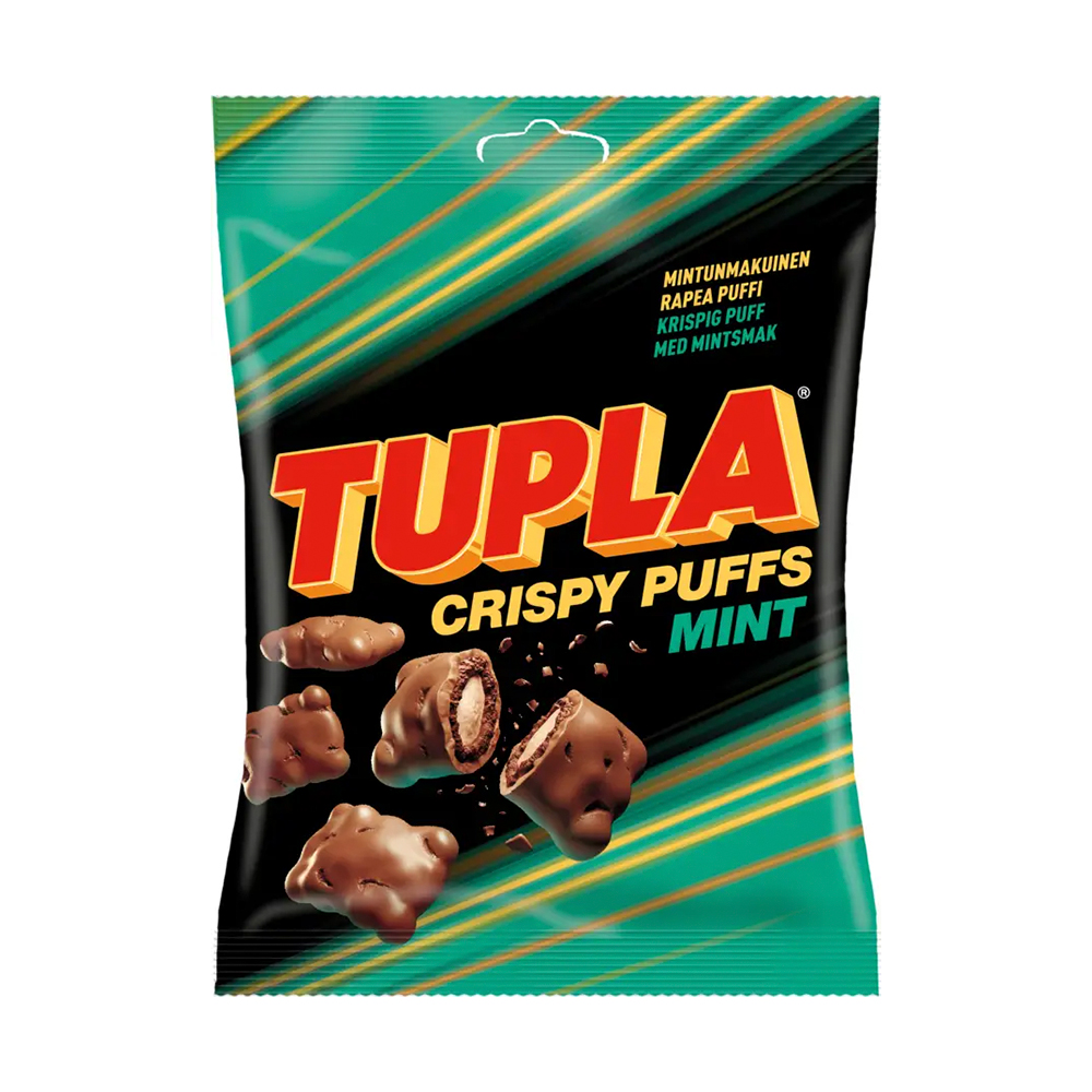 TUPLA crispy puffs 140g mint