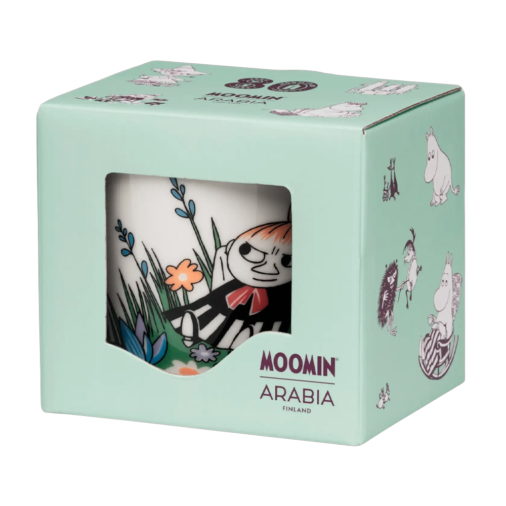 Muumimuki Pikku Myy 80 lahjalaatikossa