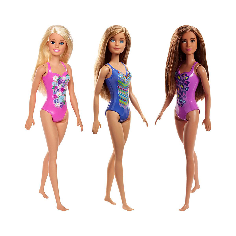 Barbie Beach Doll 3 erilaista Barbie Beach Doll 3 erilaista