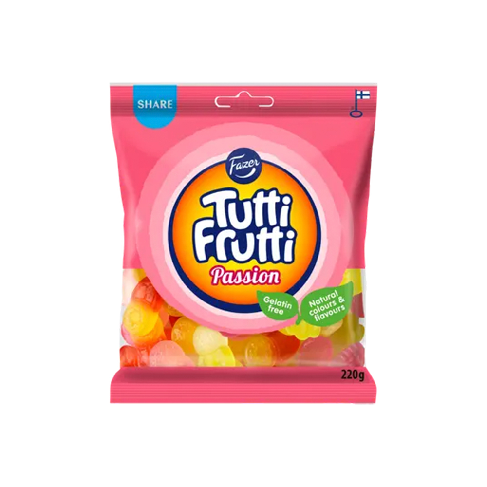FAZER Tutti frutti passion 220g