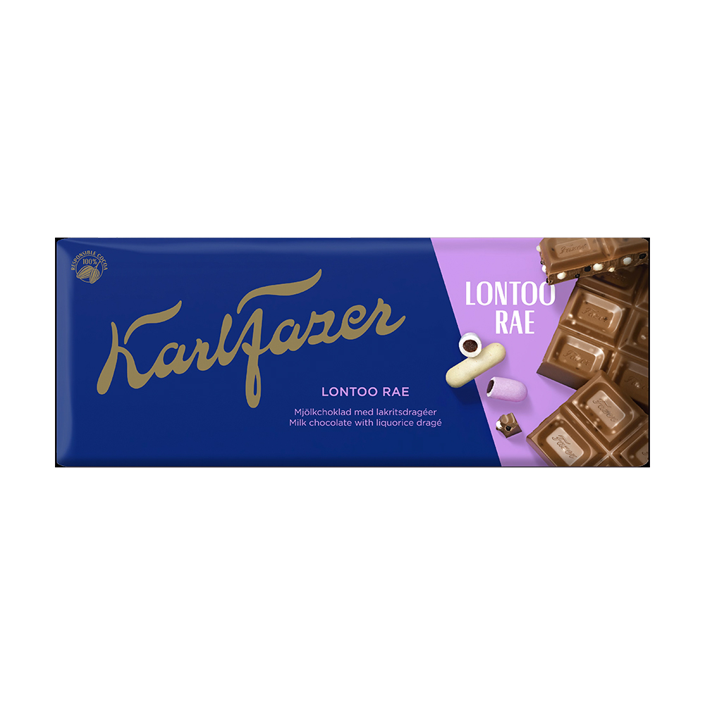 KARL FAZER Lontoo  rae 180g suklaalevy