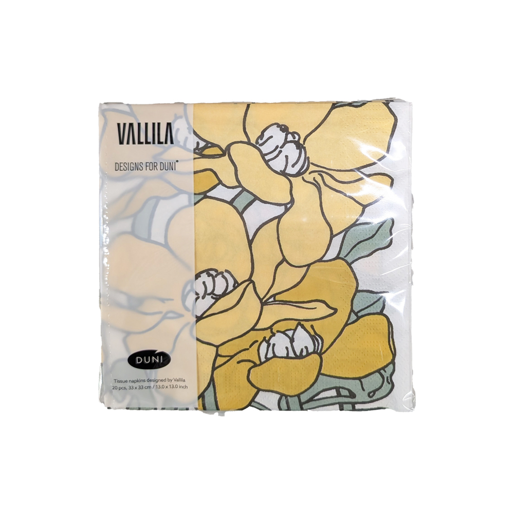 Lautasliina 24cm   Olivia Yellow