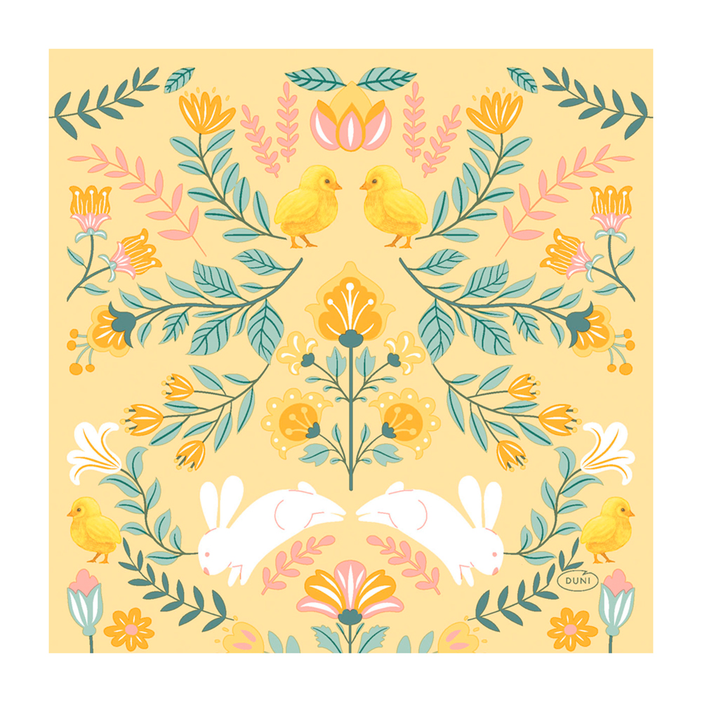 Lautasliina 33cm   Ornament Easter